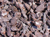 Photo of Choclate Brown Rubber Bark for Playground and Landscaping Ground Cover Applications